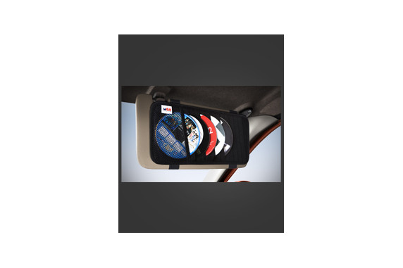 Frees up the glove box space Located at a convenient place Car frames
