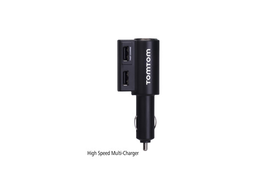 Charges up to 3 devices at the same time with the High Speed Multi-Charger. Charges up to 4 x faster. Works with USB and 12 Volt products .Also suitable for iPad, iPod and iPhone
